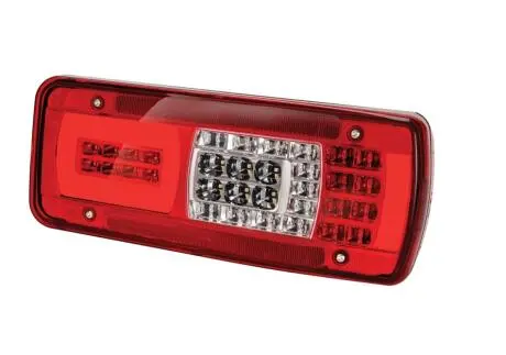 Ліхтар задній Прав LC11 (LED, 24В, світло заднього ходу, відбивач, бокові зазори, конектор: Rear HDSCS 8PIN) IVECO STRALIS I 02.02- VIGNAL 160120