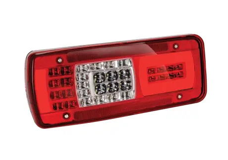 Ліхтар задній Лів LC11 (LED, 24В, відбивач, бокові зазори, конектор: Side HDSCS 8PIN) IVECO STRALIS I 02.02- VIGNAL 160150