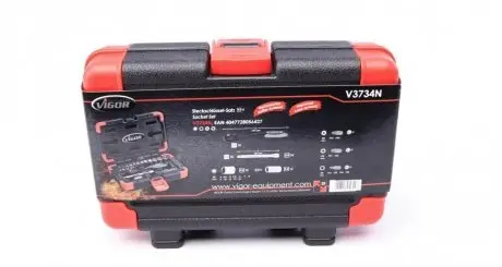 Набор насадок 1/4 (23 предмета).) VIGOR V3734N
