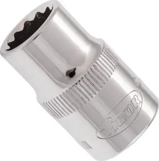 Набор головок 12-ти гранних 1/4" (10 шт) VIGOR V7538/10