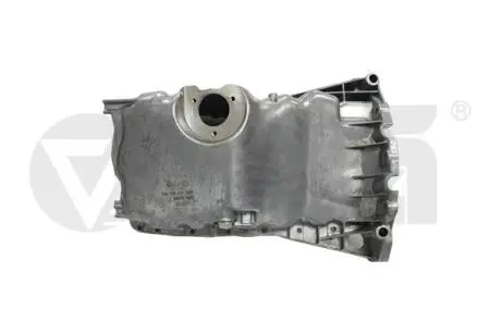 Поддон масляный алюминиевый с отверстием Skoda Superb (02-08)/VW Passat (97-05)/Audi A4 (99-05),A6 (98-05) Vika 11030038001