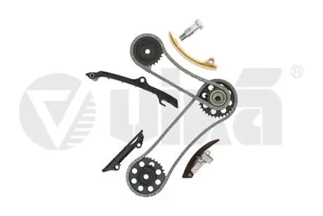Ремкомплект цепи с звездочками и планками VW Golf (91-97,97-99,9-06),T4/Seat Toledo (98-00) Vika 11091800301