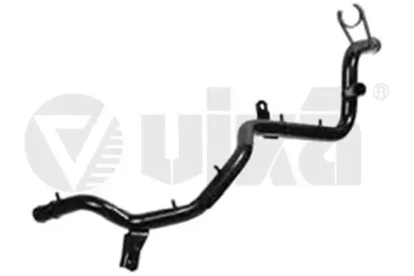 Патрубок охлаждающей жидкости VW Caddy (96-03),CO89-95,Golf (92-02),Passat (92-97),Polo (96-02)/Seat Ibiza (93-99),Toledo (92-99) Vika 11210141501