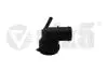 Фланець системи охолодження Skoda Octavia (04-13)/VW Golf (04-09),Jetta (06-11),Passat (06-11),Sharan (11-),Tiguan (08-) Vika 11221492901 (фото 1)