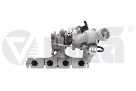 Коллектор выпускной с турбиной Audi A3/VW Golf V,VI, Passat B6, Jetta, Eos 2.0 (03-19) Vika 11451837301