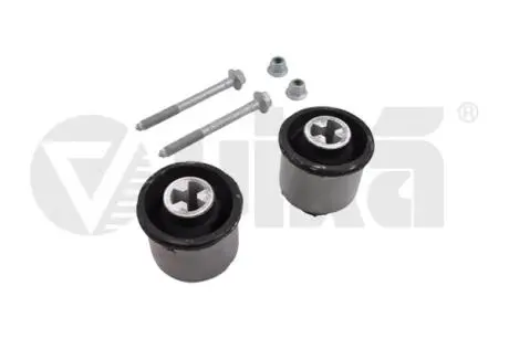 Ремкомплект сайлентблоков задней балки (2шт) с крепежом Seat Ibiza (09-12) Vika 55011617601
