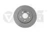 Диск тормозной задний Audi A4 (05-08)/Seat Exeo (09-14) Vika 66151717301 (фото 1)