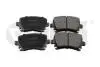 Колодки тормозные задние Skoda Octavia (04-13)/VW Golf (04-),Jetta (06-11),Touran (03-10)/Seat Leon (06-13),Toledo (05-09) Vika 66980001701 (фото 1)