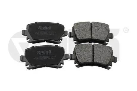 Колодки тормозные задние Skoda Octavia (04-13)/VW Golf (04-),Jetta (06-11),Touran (03-10)/Seat Leon (06-13),Toledo (05-09) Vika 66980001701
