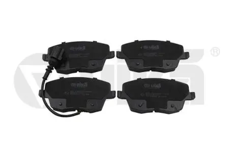 Колодки передні гальмові з датчиком зносу Skoda Fabia (00-10)/VW Polo (02-10)/Seat Ibiza (02-05) Vika 66980009301