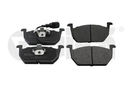Колодки тормозные передние с датчиком износа Skoda Octavia (13-)/VW Golf (13-)/Audi A3 (13-) Vika 66981688801