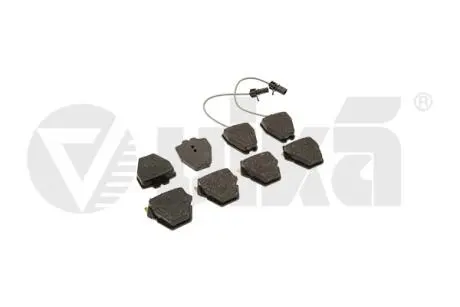 Колодки передні гальмові з датчиком зносу VW Passat (01-05)/Audi A6 (98-05) Vika 66981693701