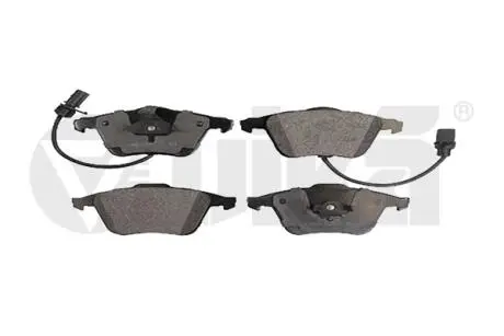 Колодки тормозные передние с датчиком износа VW Golf (06-09),Jetta (06-11),Passat (06-11),Audi A3 (04-13),A6 (09-11) Vika 66981693801