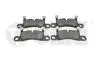 Колодки тормозные передние VW Touareg (7P5, 7P6) (01-) Vika 66981695401 (фото 1)