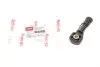 Фіксатор тросу КПП Skoda Fabia (00-08),Octavia (01-11)/VW Caddy (04-08),Golf (98-07),Jetta (06-11),Passat (06-07),Polo (02-) Vika 77111315101 (фото 1)