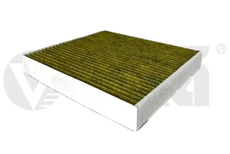 Фільтр салону (вугільний) BMW 2 U06 (21-), X1 U11 (22-) жовтий Vika 81005401