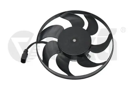 Вентилятор радиатора 150W Skoda Fabia (11-15), Octavia (04-08)/VW Caddy (04-11), Golf (04-09), Passat (06-11)/Audi A3 (04-13) Vika 99590014201