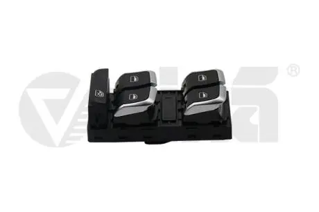 Блок управления стеклоподъемниками (хром) Audi A1 (14-),Q3 (11-) Vika 99591802101