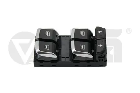 Блок управления стеклоподъемниками (хром) Audi A6 (10-15),A7 (10-18),Q3 (11-) Vika 99591802301