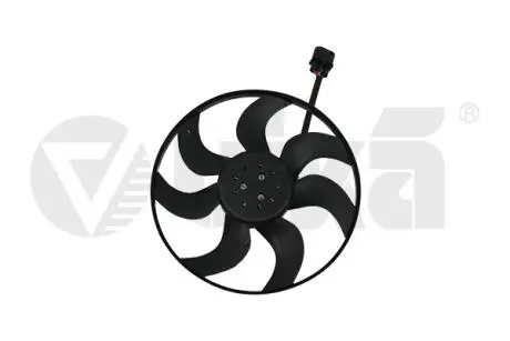 Вентилятор радіатора Skoda Fabia (11-15), Rapid (12-)/VW Polo (10-18)/Audi A1 (11-18)/Seat Ibiza (09-17),Toledo (13-16) Vika 99591802801