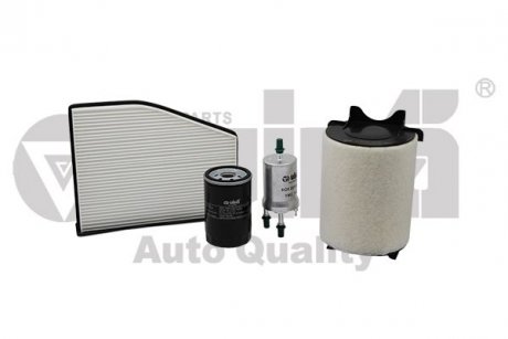 Комплект фільтрів 4шт. Audi A4, A6/VW Golf, Passat (91-03) 1.6,1.8,2.0 бенз. Vika K11783401 (фото 1)