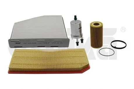Комплект фильтров 4 шт. VW Golf (04-09),Jetta (06-11)/Audi A3 (04-13),TT (07-)/Skoda Octavia (04-13) 2.0,2.5 бенз. Vika K11784801