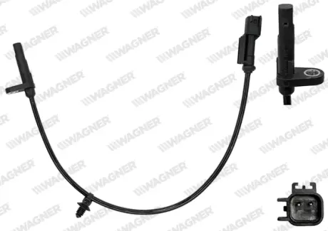 FORD Датчик ABS передн. TOURNEO CUSTOM V362 15-, TRANSIT CUSTOM V362 15- WAGNER ABS00194