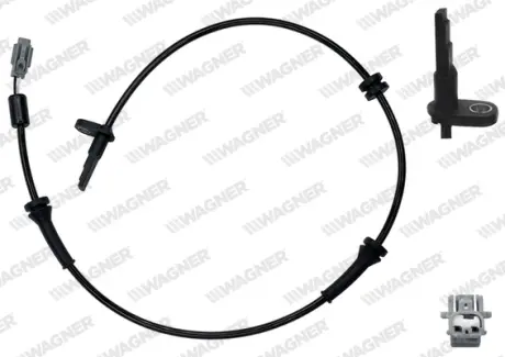 NISSAN датчик ABS передн. Qashqai 06- WAGNER ABS00199