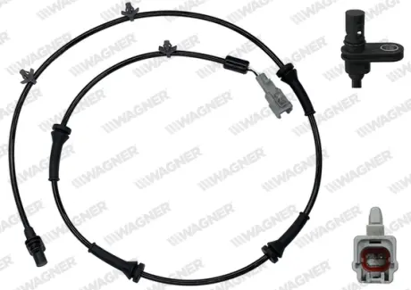 NISSAN датчик ABS задн. Qashqai 07- WAGNER ABS00200