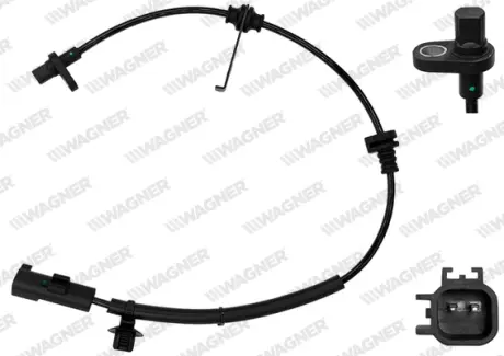 FORD Датчик ABS задн. лів/прав GALAXY III 1.5 15-, MONDEO V 14- WAGNER ABS00548