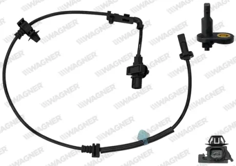 HONDA датчик ABS передн. лівий CR-V 07- WAGNER ABS00555