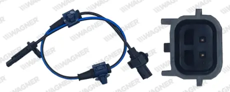 HONDA Датчик ABS задній лівий CR-V IV 1.6-2.4 12- WAGNER ABS00778