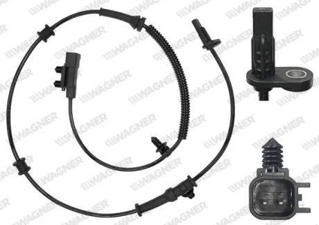 JEEP Датчик ABS передній GRAND CHEROKEE IV 10-, DODGE DURANGO 11- WAGNER ABS00933