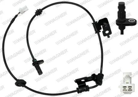 KIA Датчик ABS задн. лівий CARENS IV 1.6-2.0 13- WAGNER ABS00938