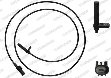 DB датчик ABS задн. лів. Sprinter 06- WAGNER ABS00981