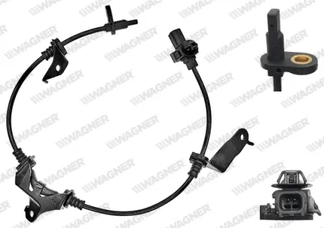 HONDA датчик ABS передн. правий Accord 08- WAGNER ABS01014