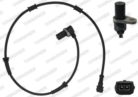 VOLVO датчик ABS передн. лів. S40, MITSUBISHI Carisma WAGNER ABS01049