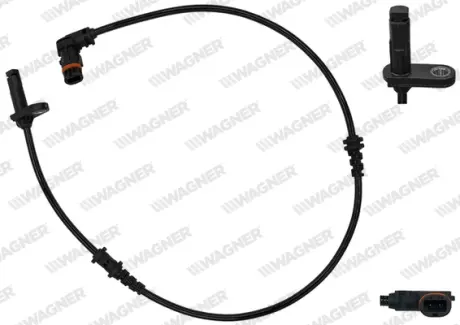 DB Датчик ABS передн. E-CLASS T-Model (S212) 09-, E-CLASS Купе (C207) 09-, E-CLASS Кабріолет (A207) 10- WAGNER ABS01101