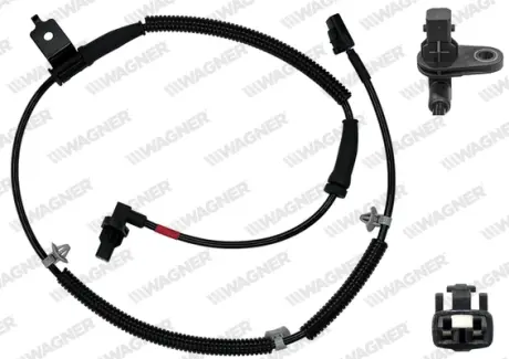 HYUNDAI датчик ABS передн. лівий SANTA FE II 06- WAGNER ABS01121