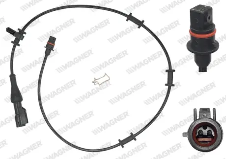 JAGUAR Датчик ABS передн. XF I 08-, S-TYPE II 99- WAGNER ABS01142