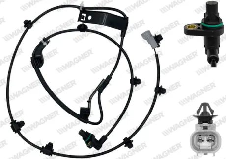TOYOTA Датчик ABS передн. лівий HILUX VII 2.5 D-4D 4WD 07-15 WAGNER ABS01177