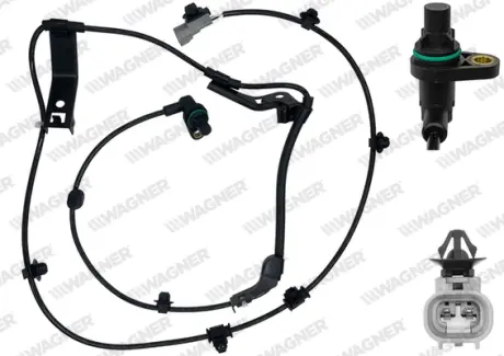 TOYOTA Датчик ABS передн. правий HILUX VII 2.5 D-4D 4WD 07-15 WAGNER ABS01178