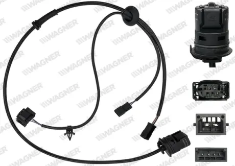 AUDI датчик ABS задн. лів. A6 97- WAGNER ABS01188