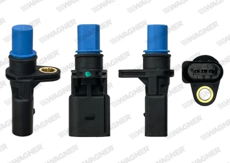 Датчик положення розподільчого валу (без проводу) AUDI A1, A3, A4 B6, A4 B7, A6 C5, A6 C6, A8 D3, ALLROAD C5, TT SEAT ALTEA, ALTEA XL, EXEO, EXEO ST, LEON, TOLEDO III 1.9D-4.2 11.00-11.17 WAGNER CAS00073