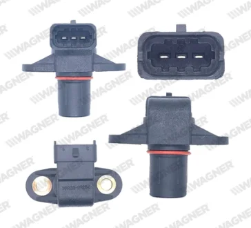 Датчик положення розподільчого валу (без проводу) MERCEDES C T-MODEL (S202), C (W202), CLK (A208), CLK (C208), E T-MODEL (S210), E (W210), G (W463), M (W163), S (W140), SL (R129) 1.8-3.6 03.91- WAGNER CAS00105