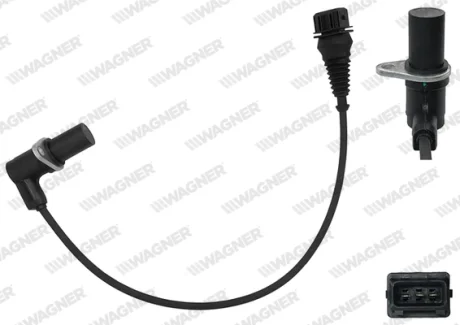 Датчик положення розподільчого валу BMW 3 (E36), 5 (E34), 5 (E39), 7 (E38), Z3 (E36) 2.0/2.5/2.8 04.90-06.03 WAGNER CAS00153