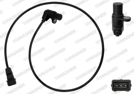 OPEL датчик числа обертів к/вала Kadett, Omega, Vectra 1.8/2.0 WAGNER CRS00315