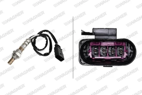 Лямбда-зонд (4 конт.) Fabia/Polo 1.2 01- WAGNER LBS00069