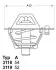 Термостат Nissan Cherry Datsun Laurel Sunny Vanette – снят с производства WAHLER 311882D1 (фото 1)