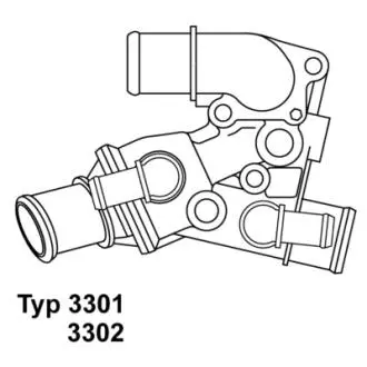 Термостат системы охлаждения WAHLER 330280D